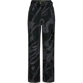 elho ENGADIN Skihose Schwarz/Grau S