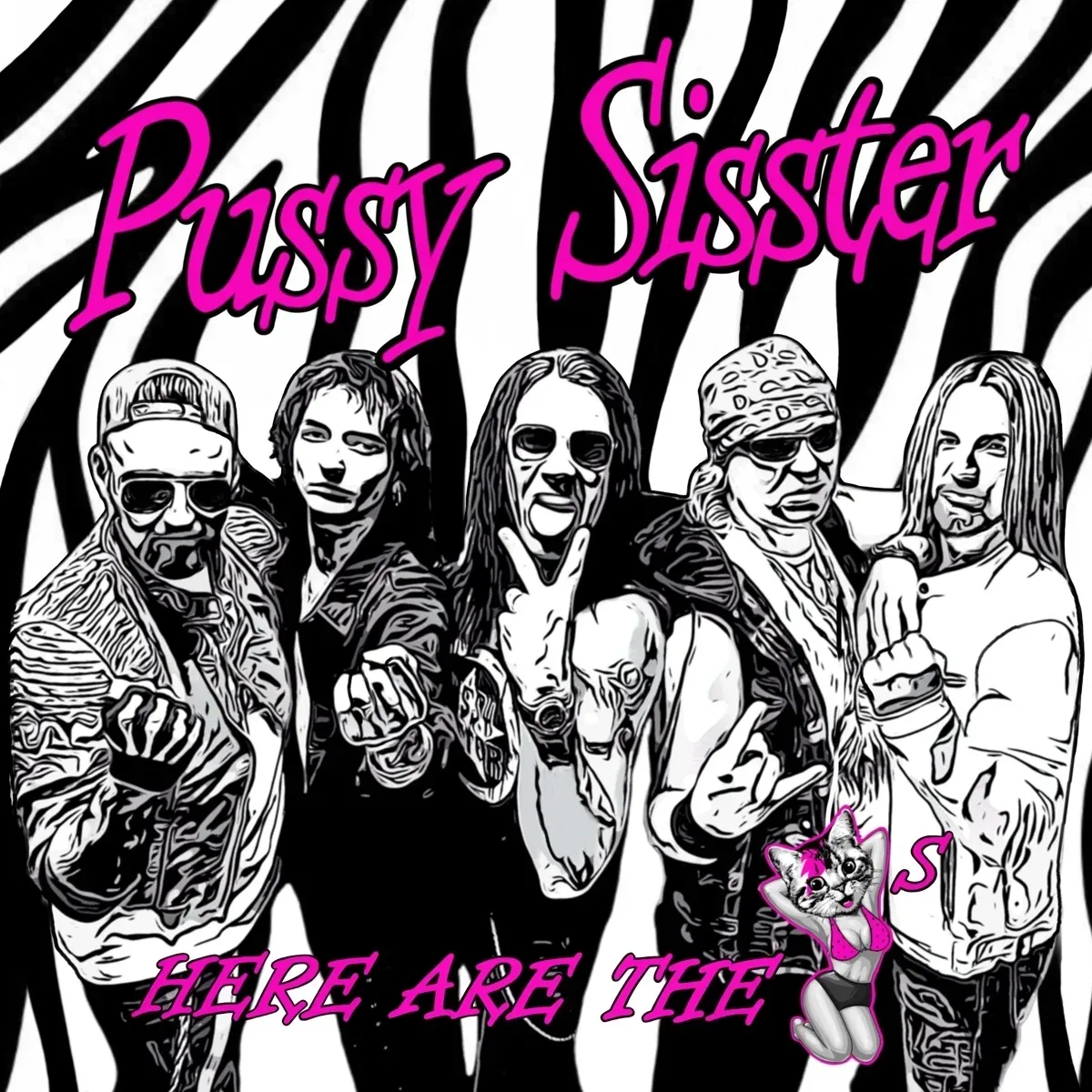Here Are The Pussys - Pussy Sisster. (CD)