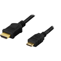 Deltaco HDMI Kabel ></noscript> Mini-HDMI Kabel, 4K - 2 Meter