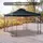 Outsunny Ersatzdach für Pavillon 3x3 m 3 x 3 m Grau