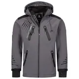 Rock Creek Jacke in anthrazit | Gr.: 5XL