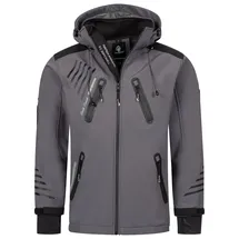 Rock Creek Jacke in anthrazit | Gr.: 5XL
