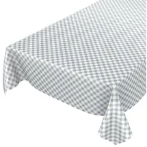 ANRO Wachstuchtischdecke Karo 100 x 140 cm Grau