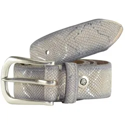 b.belt Gürtel Leder beige 80 cm