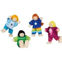 GOKI 51499 Biegepuppen Kinder-Clique