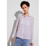 STREET ONE Blusenshirt LS_Striped shirtcollar blouse