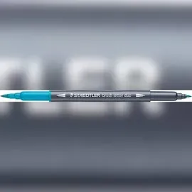Staedtler Schreib- und Zeichbedarf 3004 Doppelfasermaler Handlettering, 12er Set