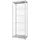 Showdown Displays Vitrine 80 x 200 x 40 cm Silber