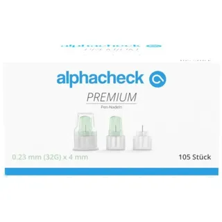 ALPHACHECK Premium Pen-nadeln 32 Gx4 Mm