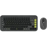 Logitech POP Icon Combo US Grafit und Grün