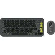 Logitech POP Icon Combo US Grafit und Grün