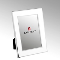 Lambert Portland Bilderrahmen - silberfarben/weiß - 15x20,2 cm für 10x15 cm