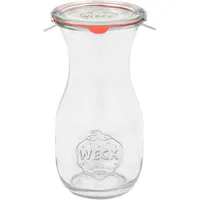 Mambocat 24er Set Weck Gläser 290ml Saftflasche mit 24