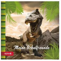 ROTH Freundebuch Tyrannosaurus 16,5x16,5cm 64 Seiten