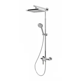 Schulte DuschMaster Rain mit Einhebelmischer chrom D962102