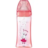 Dodie Babyflasche Initiation+ Antikolik rund 330 ml Rosa