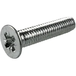 Blechschrauben Flachsenkkopf DIN 7500 silber - 2075007525 - silber