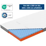Genius eazzzy Topper Premium Cube Advance 90 x 200 cm weiß