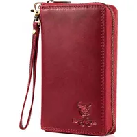 Matador |Cadiz| XL Damen Portemonnaie Leder Geldbörse RFID Pink