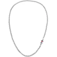 Tommy Hilfiger Kette BRUCE CHAIN Silber Edelstahl