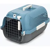 Catit Transportbox für Katzen, Klein, Blaugrau