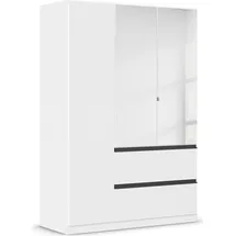 Rauch »Kleiderschrank Schrank Garderobe Wäscheschrank COSTA in 3 Breiten«, mit Spiegel, grifflose Front und Push-to-Open Funktion MADE IN GERMANY