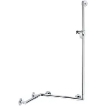 Keuco Plan Care Duschhandlauf mit Brausestange Aluminium silber-eloxiert 597/880/1265 mm