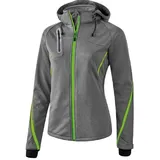 Erima Softshell Fonction Jacke Grey Marl / Green Gecko 34