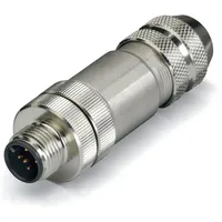 WAGO 756-9207/060-000 Sensor-/Aktor-Steckverbinder, unkonfektioniert M12 Stecker, gerade Polzahl: 5
