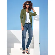 Heine Jersey-Blazer in oliv | Gr.: 36