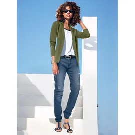 Heine Jersey-Blazer in oliv | Gr.: 36