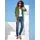 Heine Jersey-Blazer in oliv | Gr.: 36