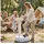 Outsunny Camping Waschbecken grau 17 l