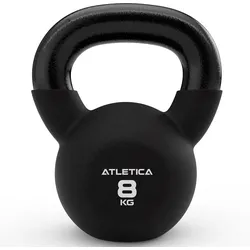 Kettlebell | 8kg | TÜV geprüft auf Schadstoffe SCHWARZ No Size