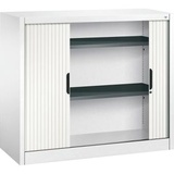 Californian Products CP Omnispace Rollladenschrank verkehrsweiß 2 Fachböden 120,0 x 42,0 x 103,0 cm