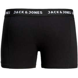 JACK & JONES Huey Boxershorts 7 Einheiten Black / Detail Black / Black L