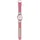 JACQUES FAREL ORG02STA 0 mm Stoffgehäuse Rosa Textilarmband Rosa onesize