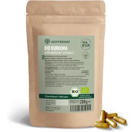 vom Achterhof Bio Kurkuma Kapseln 400 St.