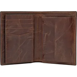 Fossil Derrick International Combi Geldbörse braun