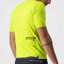 Castelli Unlimited Allroad Kurzarm-radtrikot - Lime S