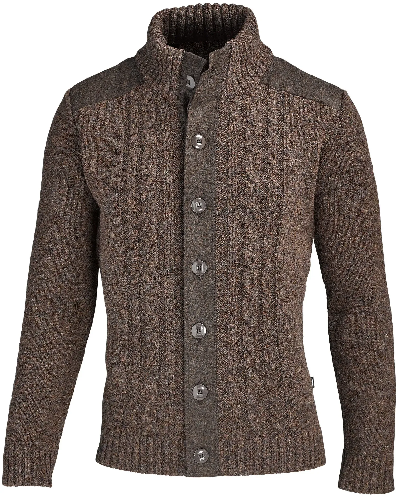 Jagdhund Strickjacke Ternberg Loden, grün, 58