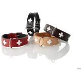 Hunter Swiss Halsband Beige 37 cm