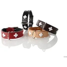 Hunter Swiss Halsband Beige 37 cm