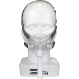 Philips Amara View Mund-Nasenmaske, mit Ausatemventil und Kopfband - S