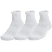 Under Armour Training Quarter Socken 100 - white/white/black L