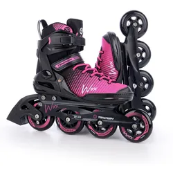 Tempish Inline Skates Fitness Wox (Rollen: 84mm/85A, Kugellager: ABEC 7) pink/schwarz Damen