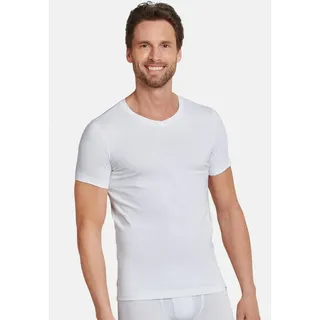 SCHIESSER Long Life Cotton V-Neck Weiß Baumwolle X-Large Herren