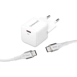 Intenso Power Adapter 30W, USB-C mit USB-C-Kabel
