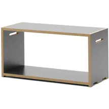 Tojo hochstapler Regal 76 x 32 x 38,5 cm grau