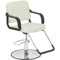 physa Friseurstuhl Epsom mit Fußstütze - Sitzhöhe 50 - 64 cm - 170 kg - Beige PHYSA EPSOM BEIGE